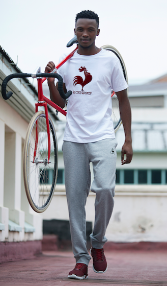 Le coq sportif signs local sportsman William Mokgopo